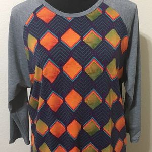 NWT LuLaRoe Randy Baseball T